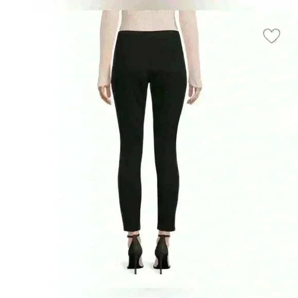 Nanette Nanette Lapore Faux Slim Leggings Large Black Item# 7I - Picture 4 of 9